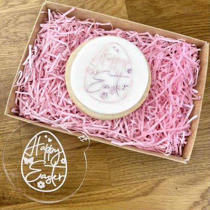 Decorative Egg Cookie Embosser