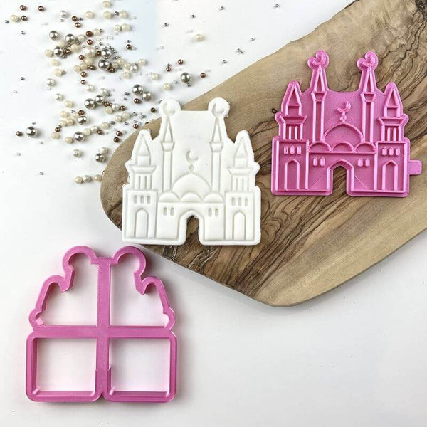 Decorative Mosque Ramadan Cookie Cutter and Stamp