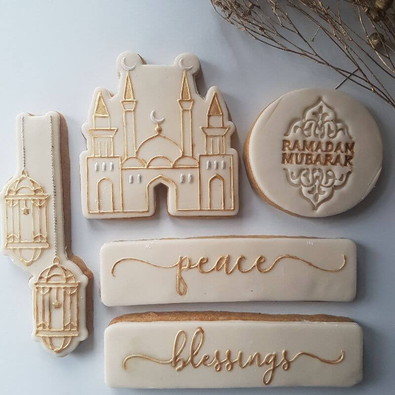 Ramadan Mubarak Decorative Cookie Stamp