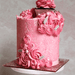 Detailed Rose Cake Stencil - Full Size Design