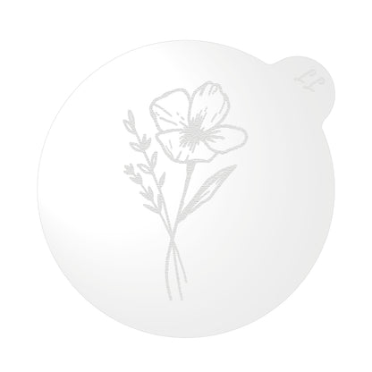 Complete Floral Set of 12 Cookie Embossers