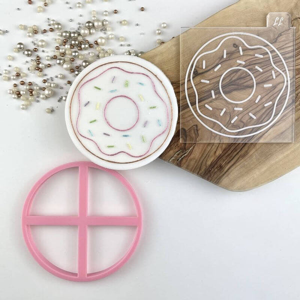 Donut Food and Drink Cookie Cutter and Embosser
