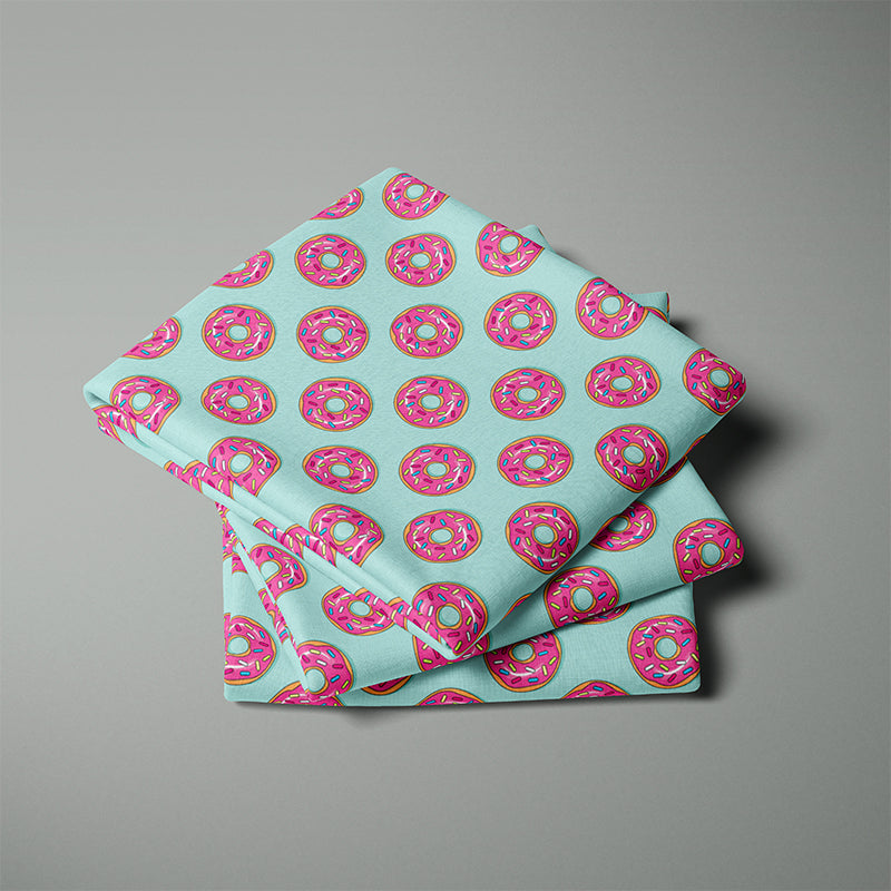 Donut 100% Organic Cotton Tea Towel