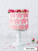 Dots & Spots Cake Stencil - Full Size Design