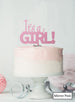 It's a Girl Baby Shower Cake Topper Premium 3mm Acrylic Mirror Pink