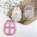 Easter Eggs Basket Cookie Cutter and Embosser