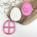 Easter Egg with Bow Cookie Cutter and Stamp