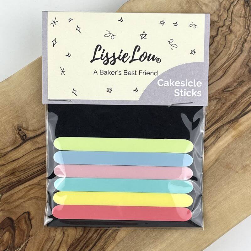 Easter Themed Multicoloured Pastel Acrylic Cakesicle Sticks