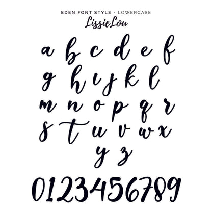 Number Sixty Birthday Cake Topper Eden Font Style in Premium 3mm Acrylic or Birch Wood
