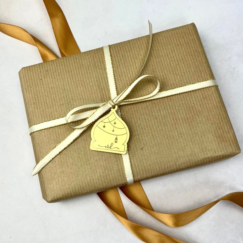 Eid Lantern Ramadan Cookie Box Tags - Premium 3mm Acrylic - Pack of 4