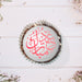 Eid Calligraphy Stencil - Cupcake Size Design