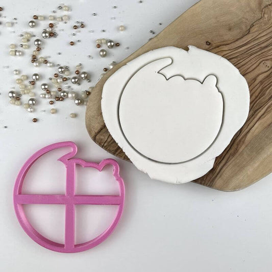 Eid Mubarak Style 1 with Moon Ramadan Cookie Cutter