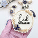 Eid Mubarak in Floral Circle Ramadan Cookie Cutter and Embosser