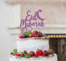 Eid Mubarak Cake Topper Pretty Font Light Purple
