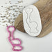 Cute Elephant with Heart Baby Shower Cookie Cutter