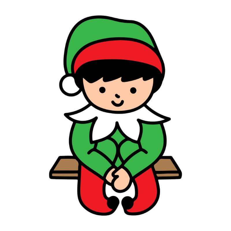 Elf on a Shelf Cookie Cutter