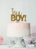 It's a Boy Baby Shower Cake Topper Premium 3mm Acrylic Glitter Gold