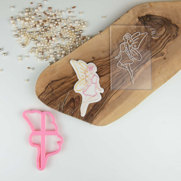 Fairy Cookie Cutter and Embosser by Mays Bakes