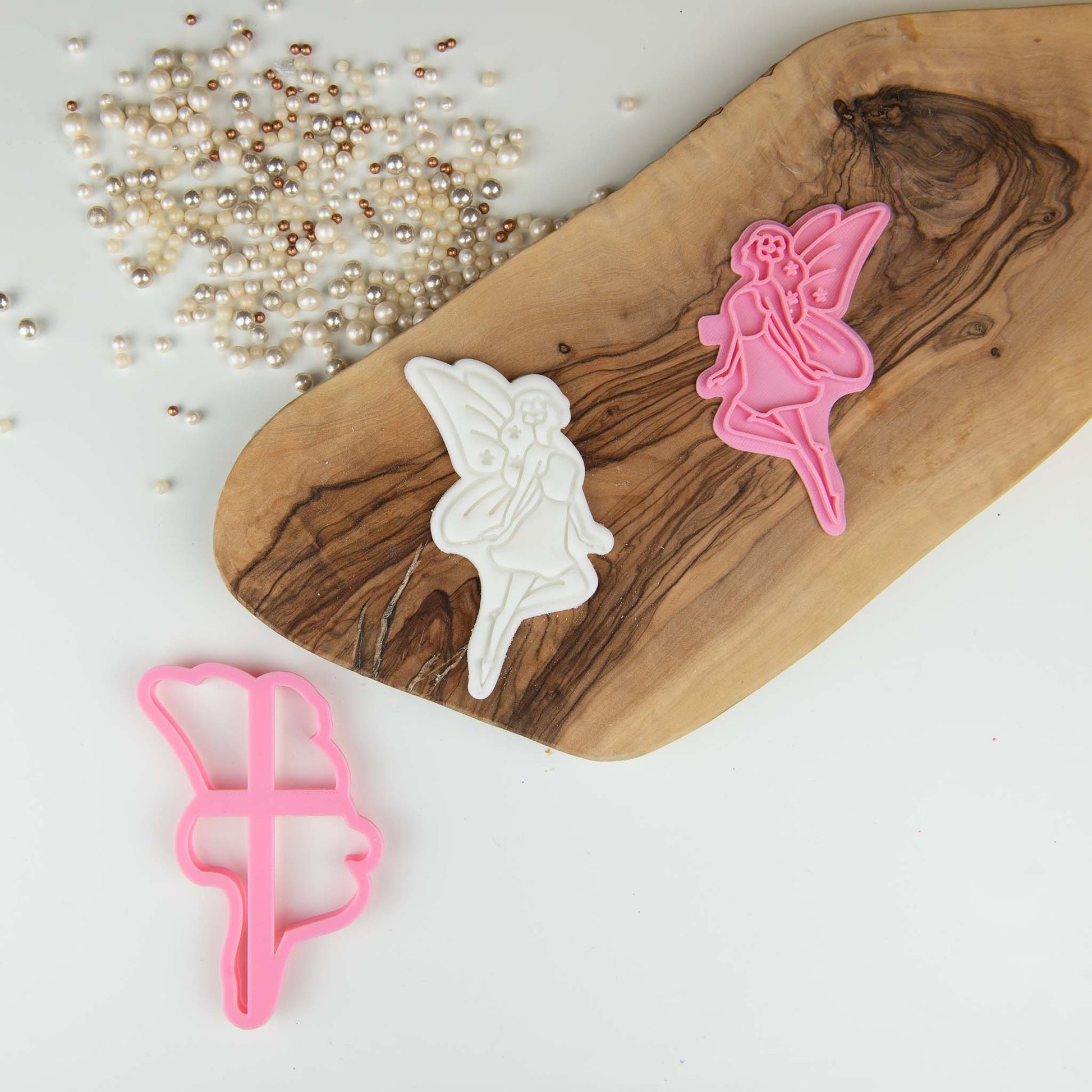 Fairy Cookie Cutter and Stamp by Mays Bakes