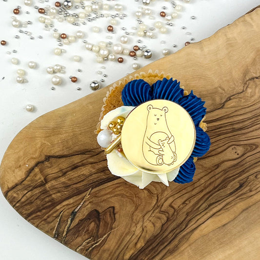 Father & Bear Cupcake Discs