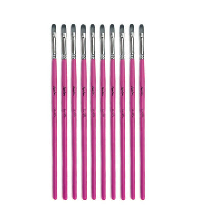LissieLou Flat Paint Brush Size 2