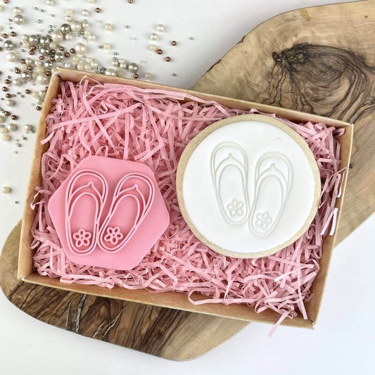 Flip Flops Summer Cookie Stamp