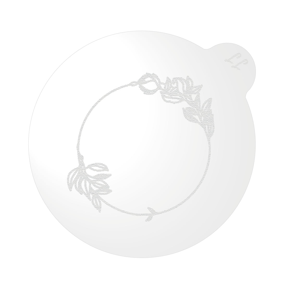 Floral Circle Cookie Embosser