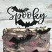 Spooky with Bats Halloween Cake Topper Premium 3mm Acrylic