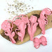 Bouquet Flower Set Cookie Cutters & Stamps