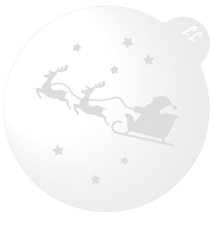 Santa's Sleigh Cookie Embosser
