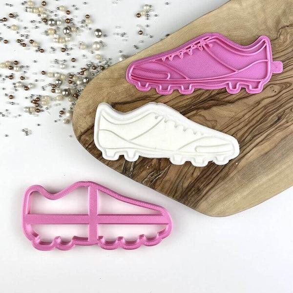 Football Boot Father's Day Cookie Cutter and Stamp
