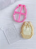 Easter Eggs Basket Cookie Cutter and Embosser