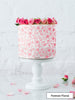 Forever Floral Cake Stencil - Full Size Design