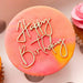 Happy Birthday Cookie Embosser