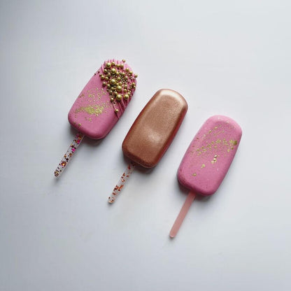 Frosted Acrylic Cakesicle Sticks