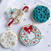Snowflake Texture Tile Christmas Cookie Cutter and Embosser by Frosted Cakes by Em