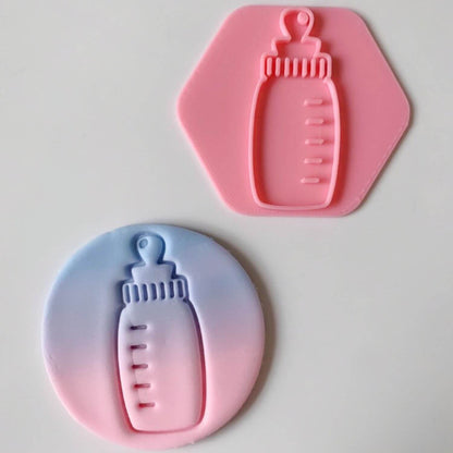 Baby Bottle Baby Shower Cookie Stamp