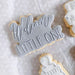 Welcome Little One Baby Shower Cookie Cutter and Embosser