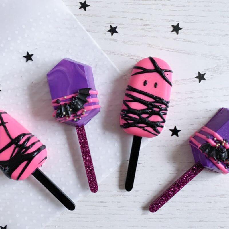 Halloween Acrylic Cakesicle Sticks