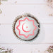 Geometric Moon Cupcake Stencil - Cupcake Size Design