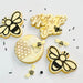Honeycomb Texture Tile Baby Shower Cookie Cutter and Embosser
