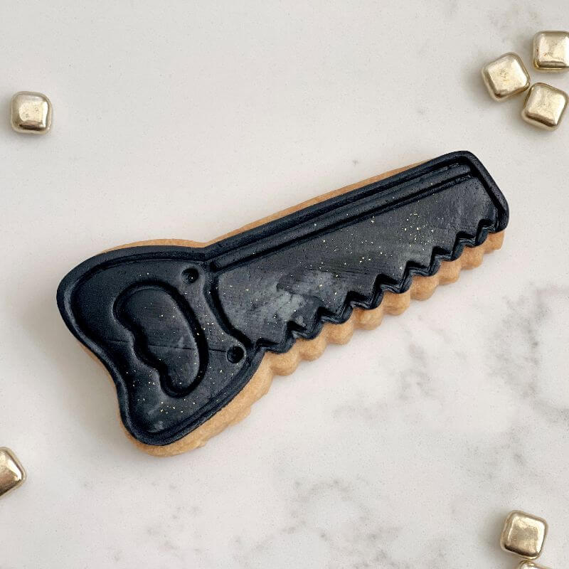 Saw Father's Day Cookie Cutter and Stamp