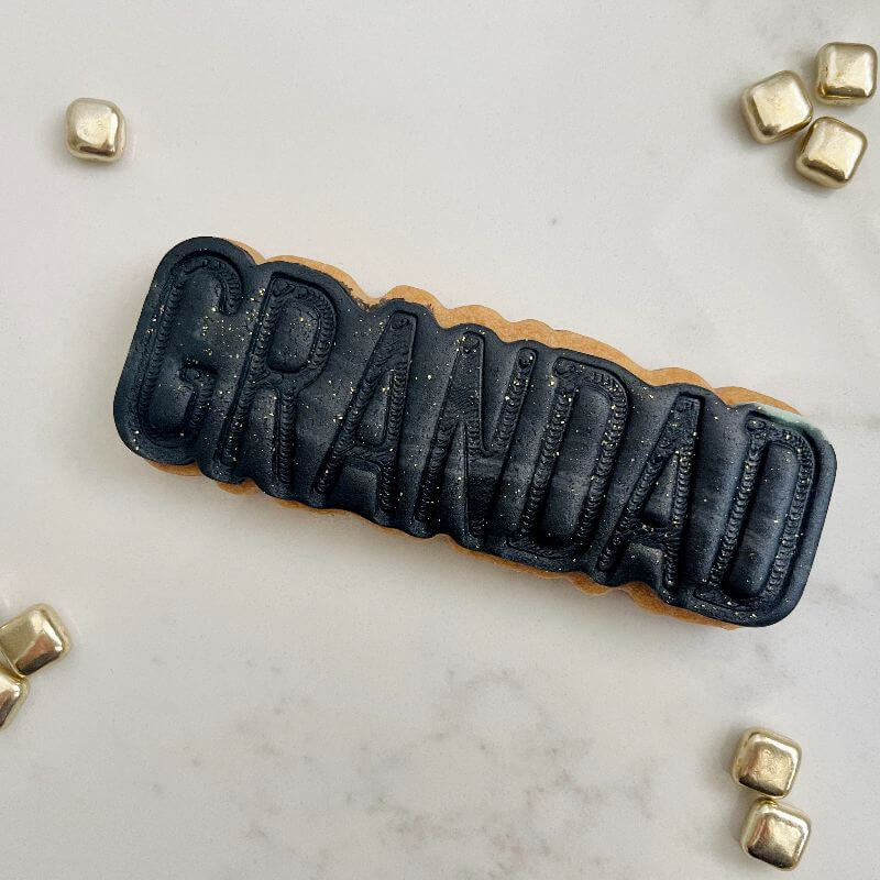 Grandad Father's Day Cookie Cutter and Stamp