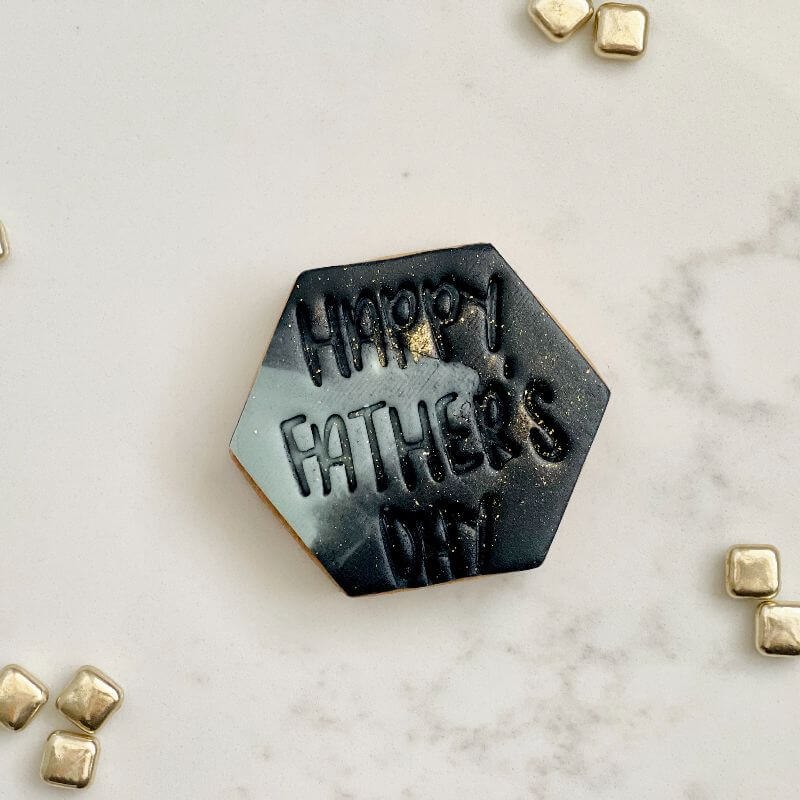 Happy Father's Day Style 1 Cookie Stamp