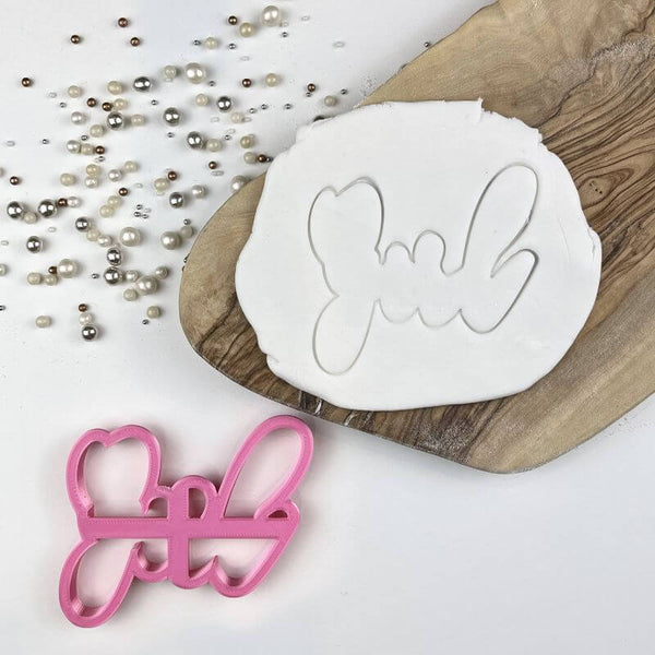 Girl in Florence Font Baby Shower Cookie Cutter