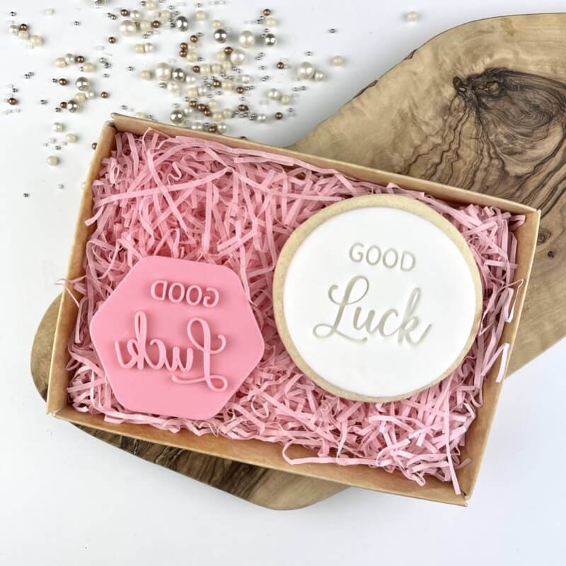 Good Luck Graduation Cookie Stamp