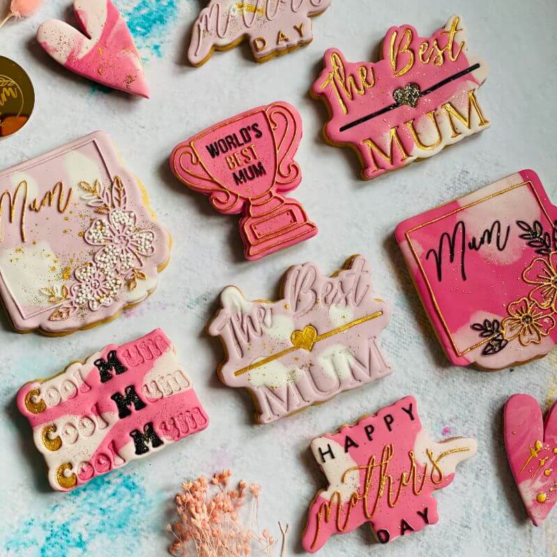 Cool Mum Mother's Day Cookie Cutter and Stamp