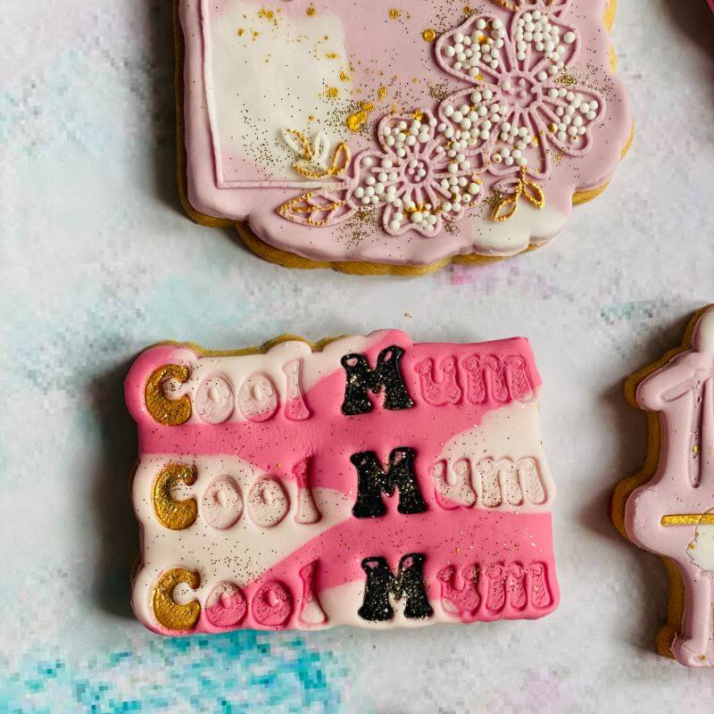 Cool Mum Mother's Day Cookie Cutter and Stamp