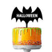 Halloween Bat Acrylic Cake Topper Premium 3mm Acrylic Purple