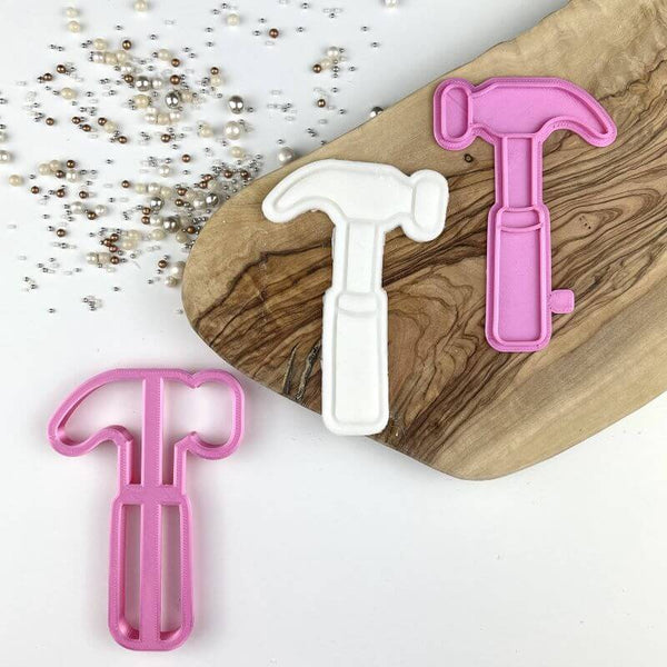 Hammer Father's Day Cookie Cutter and Stamp